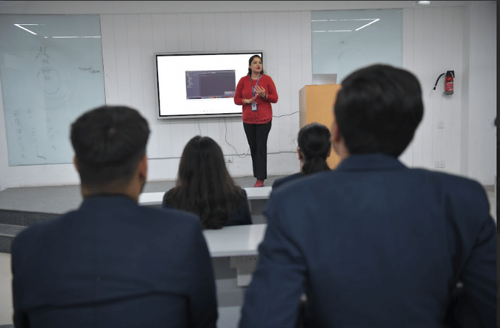 CGC Landran Students studying in Classrooms & E Classroom photo 3